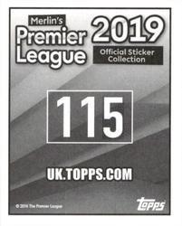 2018-19 Merlin Premier League 2019 #115 Club Badge Back
