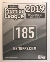 2018-19 Merlin Premier League 2019 #185 Club Badge Back