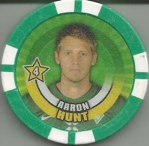 2010-11 Topps Bundesliga Chipz #10 Aaron Hunt Front