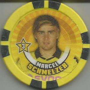 2010-11 Topps Bundesliga Chipz #17 Marcel Schmelzer Front