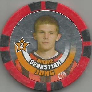 2010-11 Topps Bundesliga Chipz #30 Sebastian Jung Front