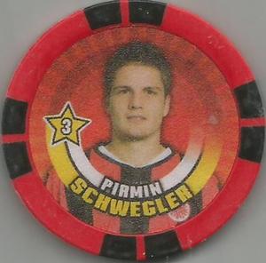 2010-11 Topps Bundesliga Chipz #33 Pirmin Schwegler Front