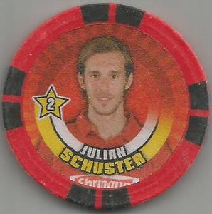 2010-11 Topps Bundesliga Chipz #43 Julian Schuster Front