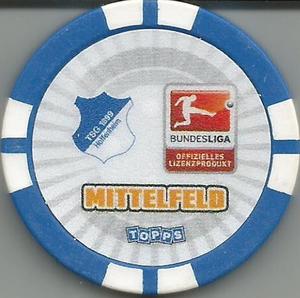 2010-11 Topps Bundesliga Chipz #79 Tobias Weis Back