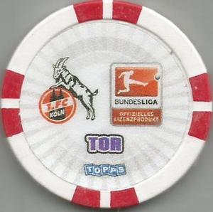 2010-11 Topps Bundesliga Chipz #97 Faryd Mondragon Back