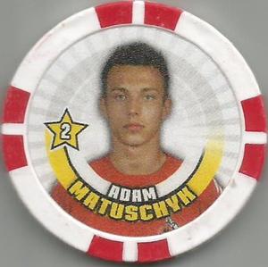 2010-11 Topps Bundesliga Chipz #104 Adam Matuschyk Front