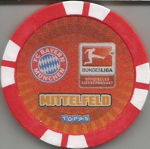 2010-11 Topps Bundesliga Chipz #150 Mark van Bommel Back