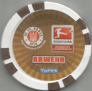 2010-11 Topps Bundesliga Chipz #171 Carsten Rothenbach Back