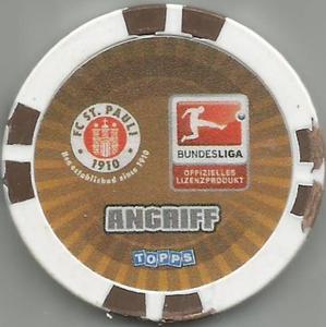 2010-11 Topps Bundesliga Chipz #179 Marius Ebbers Back