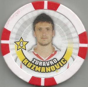 2010-11 Topps Bundesliga Chipz #198 Zdravko Kuzmanovic Front