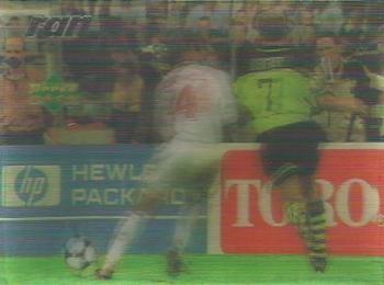 1998 Upper Deck 3D Living Pictures Fussball Bundesliga #20 Stefan Reuter Front