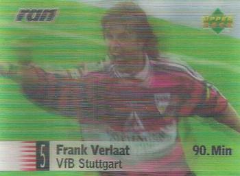 1998 Upper Deck 3D Living Pictures Fussball Bundesliga #43 Frank Verlaat Front