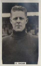 1936 Scerri's Cigarettes International Footballers #6. Ted Sagar Front