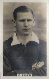 1936 Scerri's Cigarettes International Footballers #11. Cliff Bastin Front