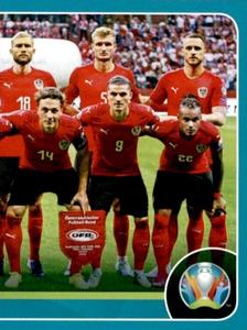 2020 Panini UEFA Euro 2020 International Stickers Preview #AUT3 Austria Front