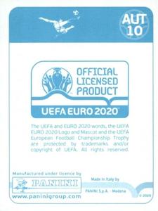 2020 Panini UEFA Euro 2020 International Stickers Preview #AUT10 David Alaba Back