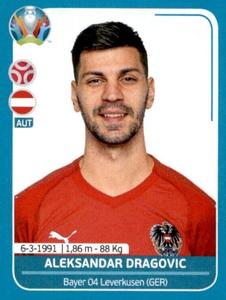 2020 Panini UEFA Euro 2020 International Stickers Preview #AUT11 Aleksandar Dragovic Front
