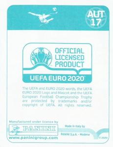 2020 Panini UEFA Euro 2020 International Stickers Preview #AUT17 Florian Grillitsch Back