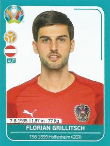 2020 Panini UEFA Euro 2020 International Stickers Preview #AUT17 Florian Grillitsch Front