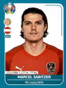 2020 Panini UEFA Euro 2020 International Stickers Preview #AUT21 Marcel Sabitzer Front