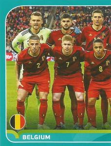 2020 Panini UEFA Euro 2020 International Stickers Preview #BEL2 Belgium Front