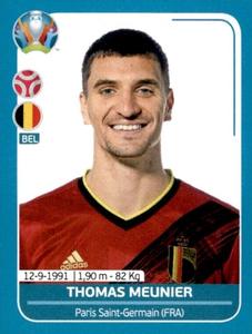 2020 Panini UEFA Euro 2020 International Stickers Preview #BEL13 Thomas Meunier Front
