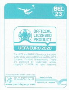 2020 Panini UEFA Euro 2020 International Stickers Preview #BEL23 Kevin De Bruyne Back