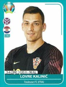 2020 Panini UEFA Euro 2020 International Stickers Preview #CRO8 Lovre Kalinic Front