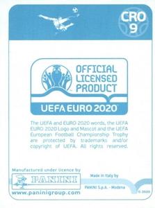 2020 Panini UEFA Euro 2020 International Stickers Preview #CRO9 Simon Sluga Back