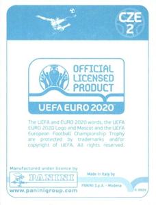 2020 Panini UEFA Euro 2020 International Stickers Preview #CZE2 Czech Republic Back