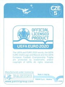 2020 Panini UEFA Euro 2020 International Stickers Preview #CZE5 Czech Republic Back