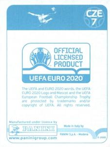 2020 Panini UEFA Euro 2020 International Stickers Preview #CZE7 Tomas Vaclik Back