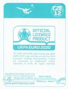 2020 Panini UEFA Euro 2020 International Stickers Preview #CZE12 Ondrej Celustka Back