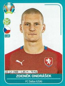 2020 Panini UEFA Euro 2020 International Stickers Preview #CZE28 Zdenek Ondrasek Front
