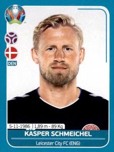 2020 Panini UEFA Euro 2020 International Stickers Preview #DEN7 Kasper Schmeichel Front