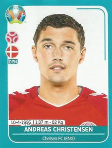2020 Panini UEFA Euro 2020 International Stickers Preview #DEN11 Andreas Christensen Front