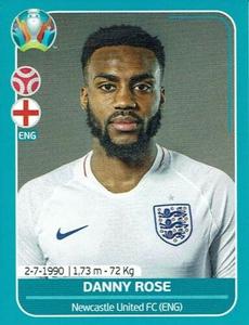 2020 Panini UEFA Euro 2020 International Stickers Preview #ENG10 Danny Rose Front