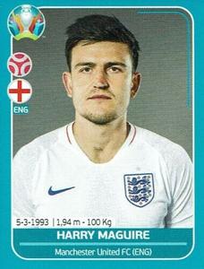 2020 Panini UEFA Euro 2020 International Stickers Preview #ENG11 Harry Maguire Front