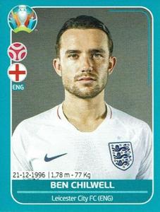 2020 Panini UEFA Euro 2020 International Stickers Preview #ENG14 Ben Chilwell Front