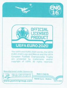 2020 Panini UEFA Euro 2020 International Stickers Preview #ENG16 Kyle Walker Back