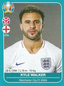 2020 Panini UEFA Euro 2020 International Stickers Preview #ENG16 Kyle Walker Front