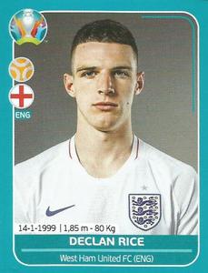 2020 Panini UEFA Euro 2020 International Stickers Preview #ENG20 Declan Rice Front