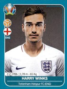 2020 Panini UEFA Euro 2020 International Stickers Preview #ENG21 Harry Winks Front