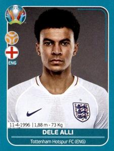 2020 Panini UEFA Euro 2020 International Stickers Preview #ENG23 Dele Alli Front