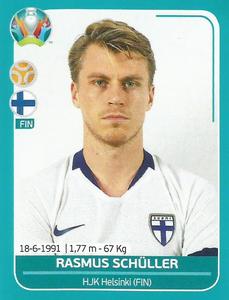 2020 Panini UEFA Euro 2020 International Stickers Preview #FIN19 Rasmus Schuller Front