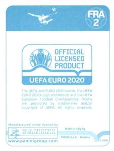 2020 Panini UEFA Euro 2020 International Stickers Preview #FRA2 France Back
