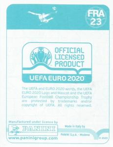 2020 Panini UEFA Euro 2020 International Stickers Preview #FRA23 Antoine Griezmann Back