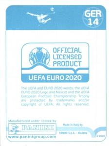 2020 Panini UEFA Euro 2020 International Stickers Preview #GER14 Jonas Hector Back