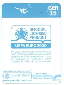 2020 Panini UEFA Euro 2020 International Stickers Preview #GER15 Niklas Sule Back