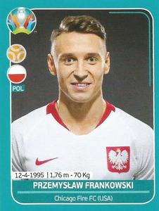 2020 Panini UEFA Euro 2020 International Stickers Preview #POL23 Przemyslaw Frankowski Front